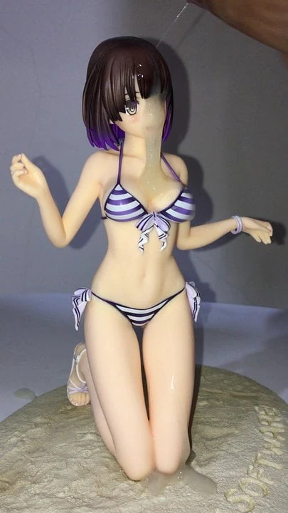 Figure Bukkake SOF Katou Megumi swimsuit