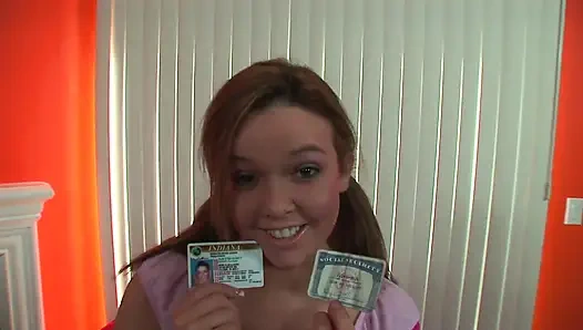 Teenie-küken wird in pOV vollgespritzt