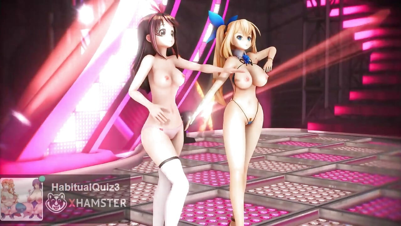 mmd r18 sex dance ahegao 3d hentai Kizuna AI & Mirai Akari Conqueror and fuck hard gangbang big ass sexy seductive