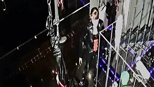 Nasty Cold Water Treatment for the Rubber Slave