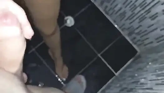 18 year old brunette big saggy tits from New York United States fucking her stepbrother's big dick part 97