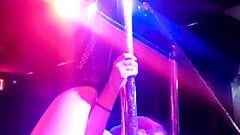 Fully Nude Pole Dance Routine