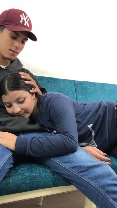rest step sister - just touch my penis with your BEAUTIFUL 18 YEAR OLD MOUTH - SPANISH SUBSCRIBE | Clip 3