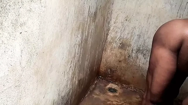 Vaginal enema in the shower
