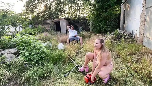 Cranking sÃ1/4ÃŸe in high heels kann nicht stattdessen nassen job beginnen