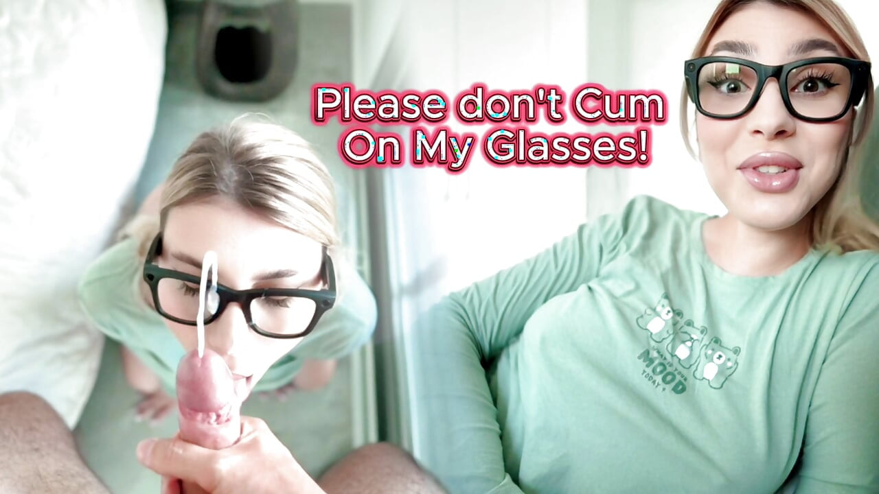 Truth or Dare? Stepmom: Please don't cum on my glasses!