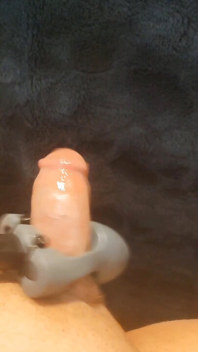 Edging Session with Massage Gun