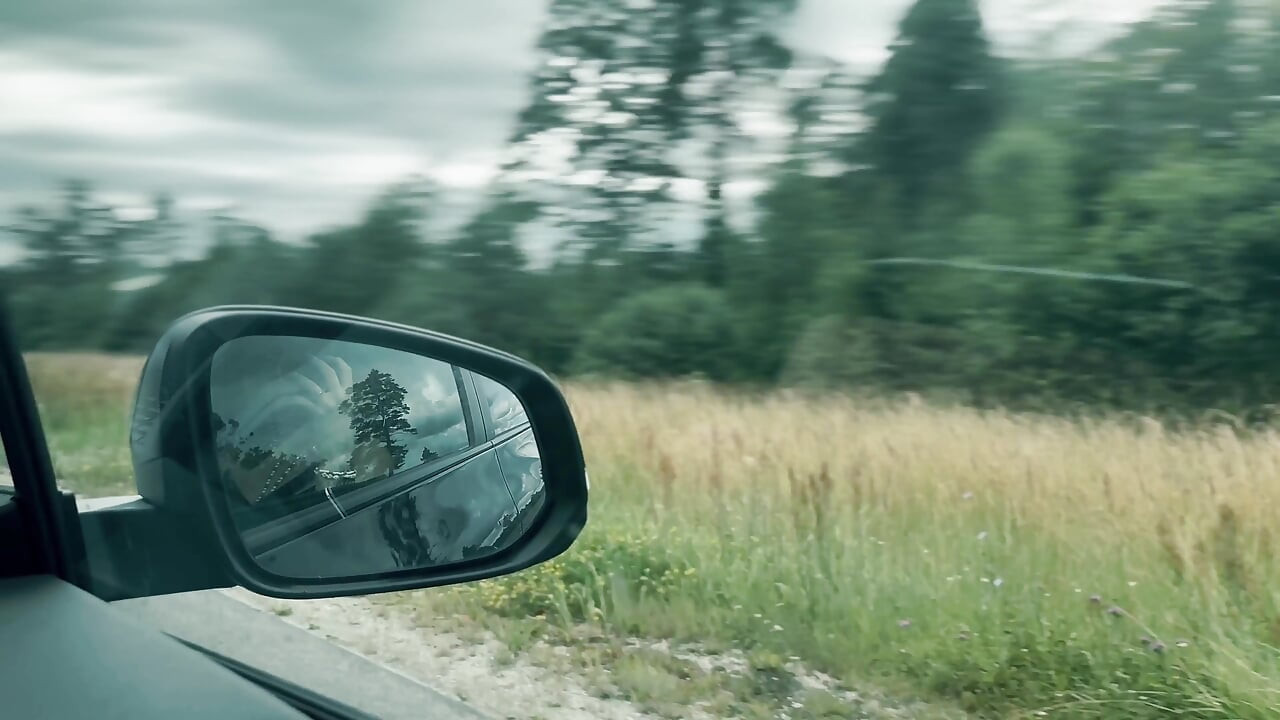 Roadtrip spust - dokuczanie stóp, nowe kolczyki cipki i prawdziwy orgazm