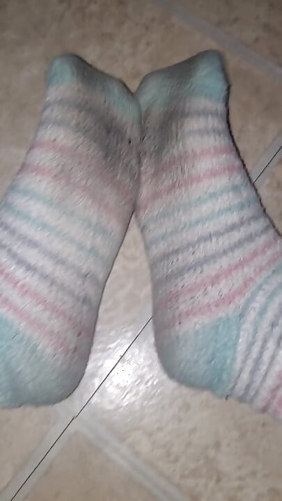 Fuzzy Sock Feet