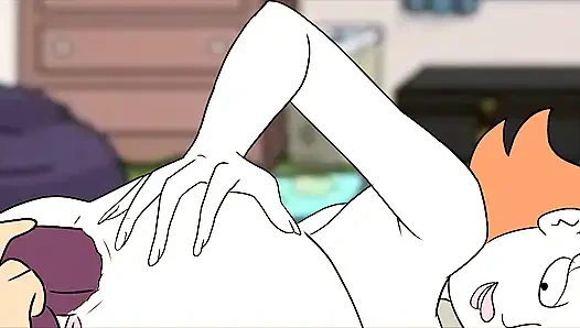 Jessica Moans As Tricia Lange Fucks Her With Dildo - Rick and Morty Cartoon