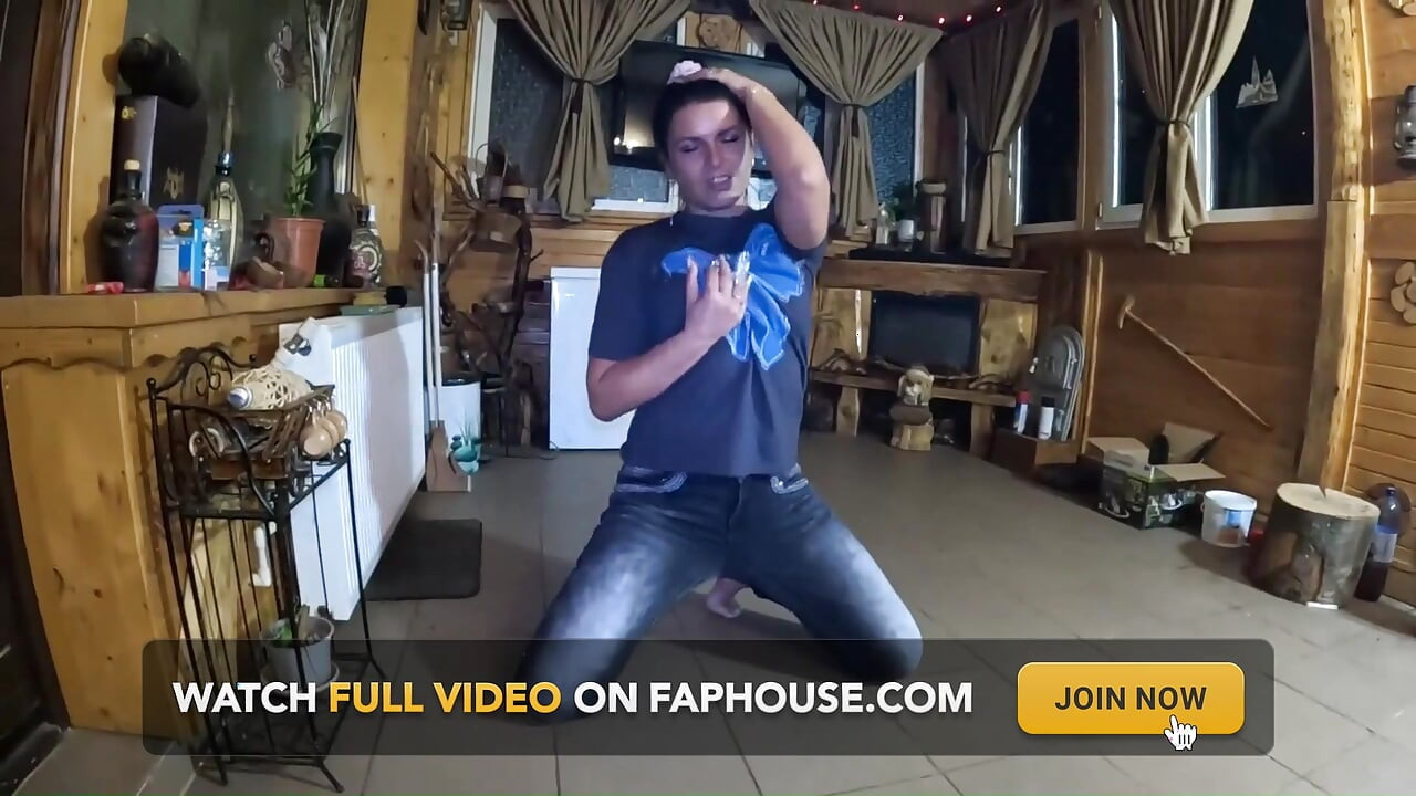 Face-fucking and Cum Play While Wearing Tight Jeans 284- Preview