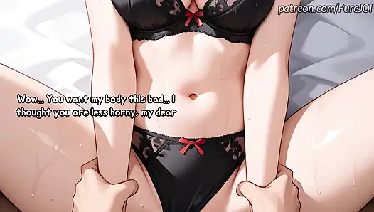 Another date with Tenten ended with a rough sex (Sex JOI)