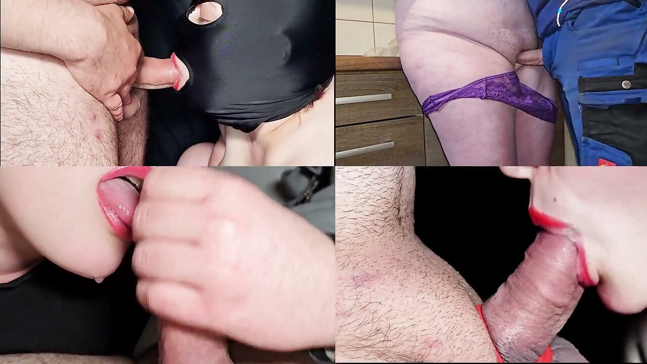 Split Screen Fick-Compilation mit Deutsch 4K