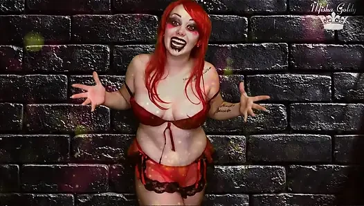 Curse from demoness to not cum never! Get your last orgasm now, if you will can