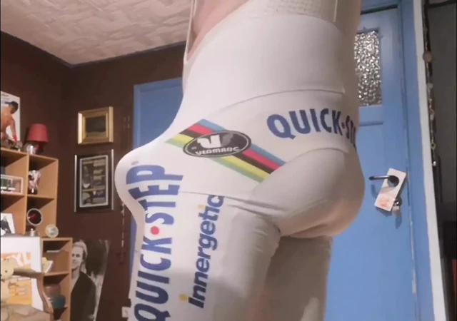 White Sports Wear and Big Extreme Bulging