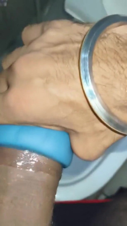 Jerking 1st time with my sex toy | Clip 1