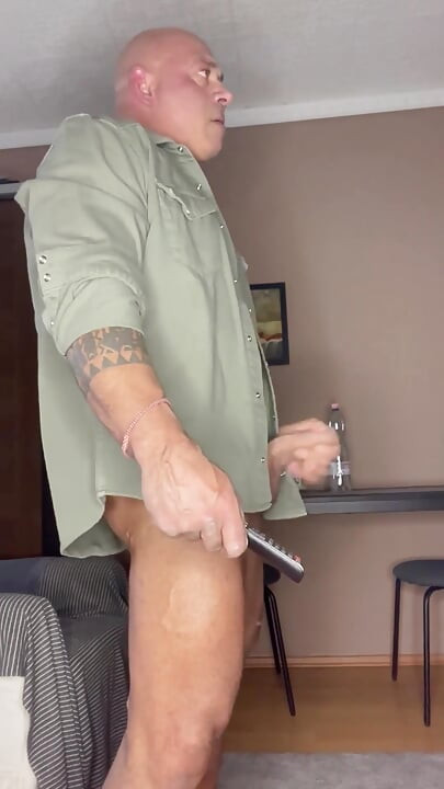 Stepdaddy Jerked. Homemade Stepdaddy Wank