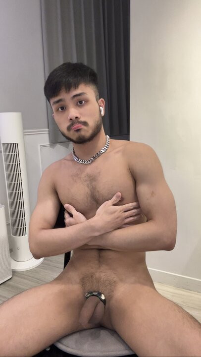 Asian boy's Saturday night