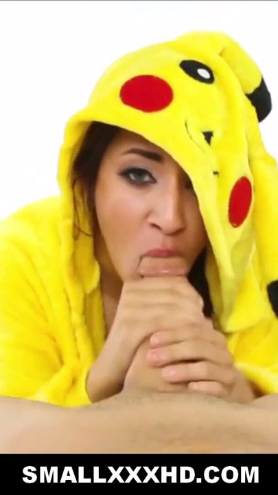 Petite Young Pokemon Pikachu Teen Caught and Fucked By Big Dick | Clip 1