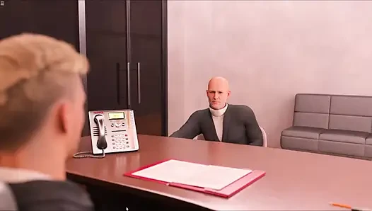 Secretary Girl Jerking Boss Big Cock Under Desk While He Is In Office Meeting