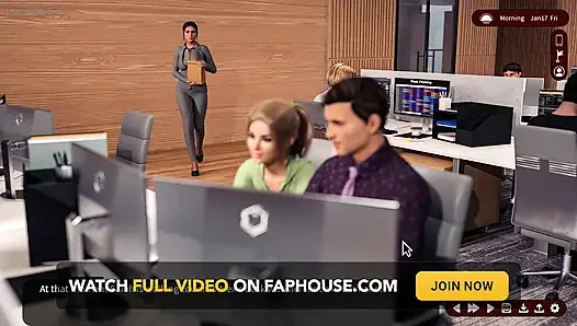 Whispers of Desire: Boss Fucks His Secretary on the Desk Ends with Facial Cumshot - Episode 17