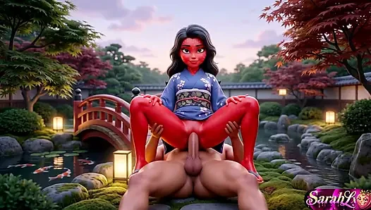 Romansa taman rahasia - ai hentai asmr