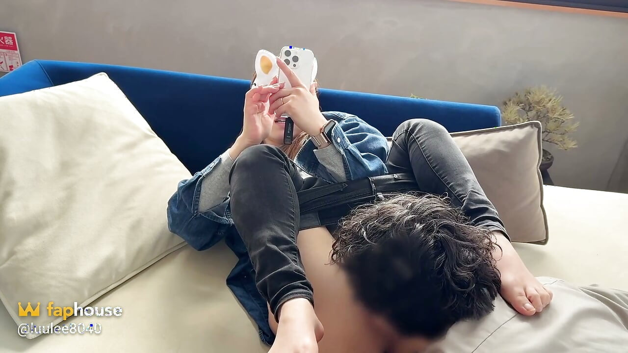 On a Married Woman Fiddling with Her Smartphone