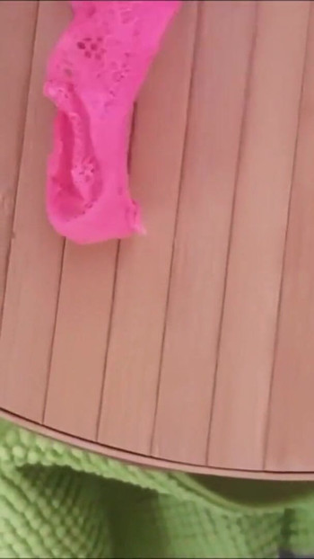 Memorable moment from "Cumpilation on Sabrinas tiny strings and big Toys with a lot of cum"