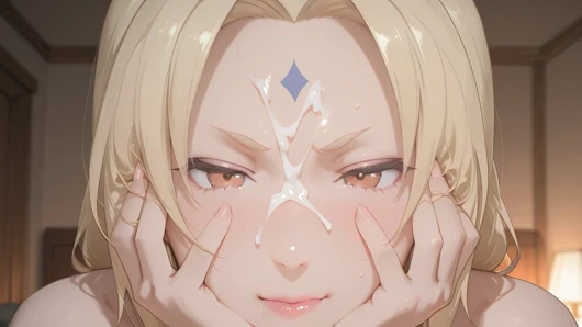 Tsunade'in üvey annesi yanlışlıkla üvey oğlunun büyük penisini gördü ve karşı koyamadı. Tsunade hentai cosplay
