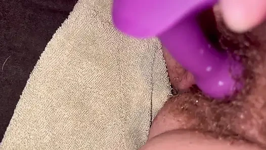 Hairy Pussy Squirting POV