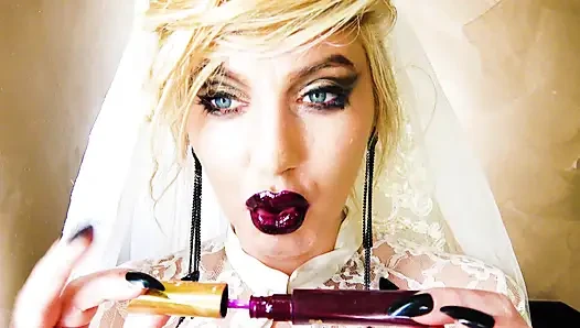 Женское доминирование, секскиски с губной помадой