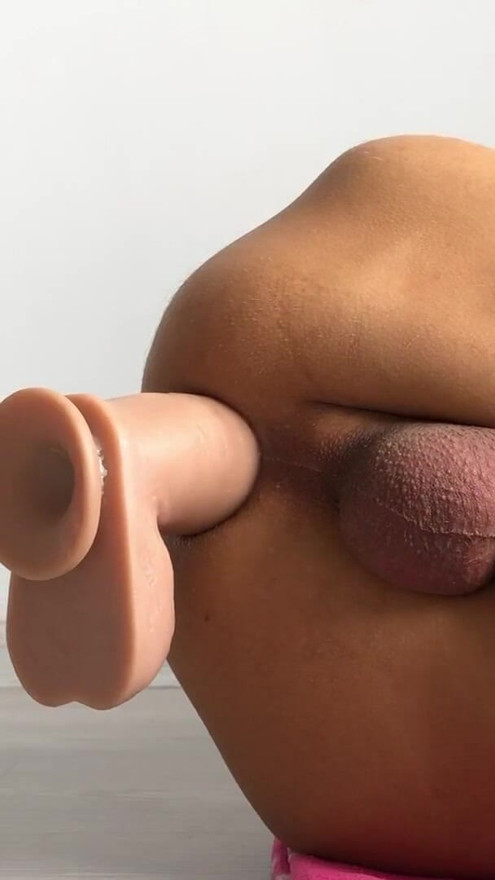 Riding my dildo and cum spurting everywhere | Clip 1