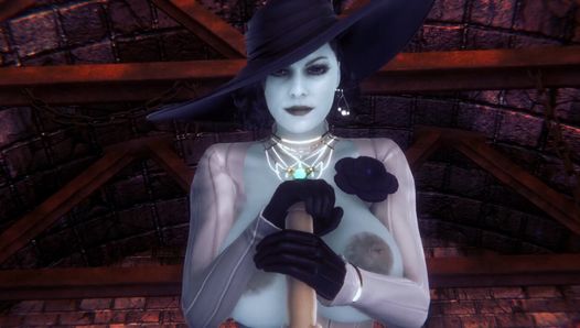 Lady Dimitrescu pipe : Resident Evil Village Hentai Prody