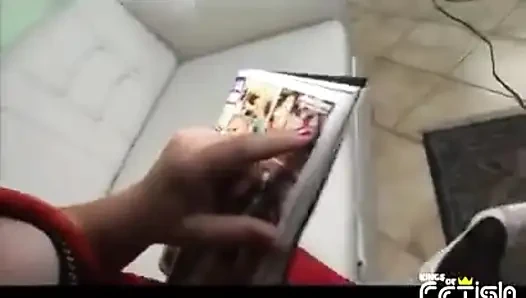 Cuckold husband catches his mature wife cheating and pounds her deep