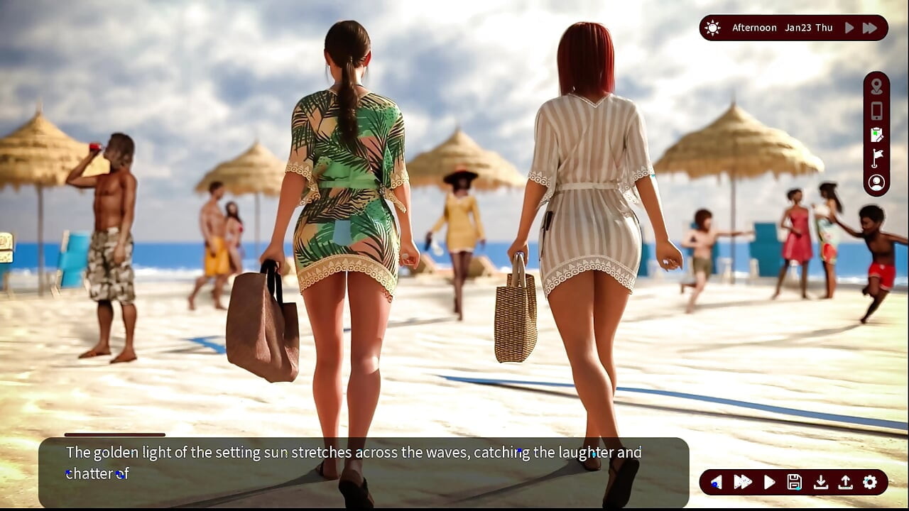 Viskningar av Desire 17 Hon fick massage från två personer