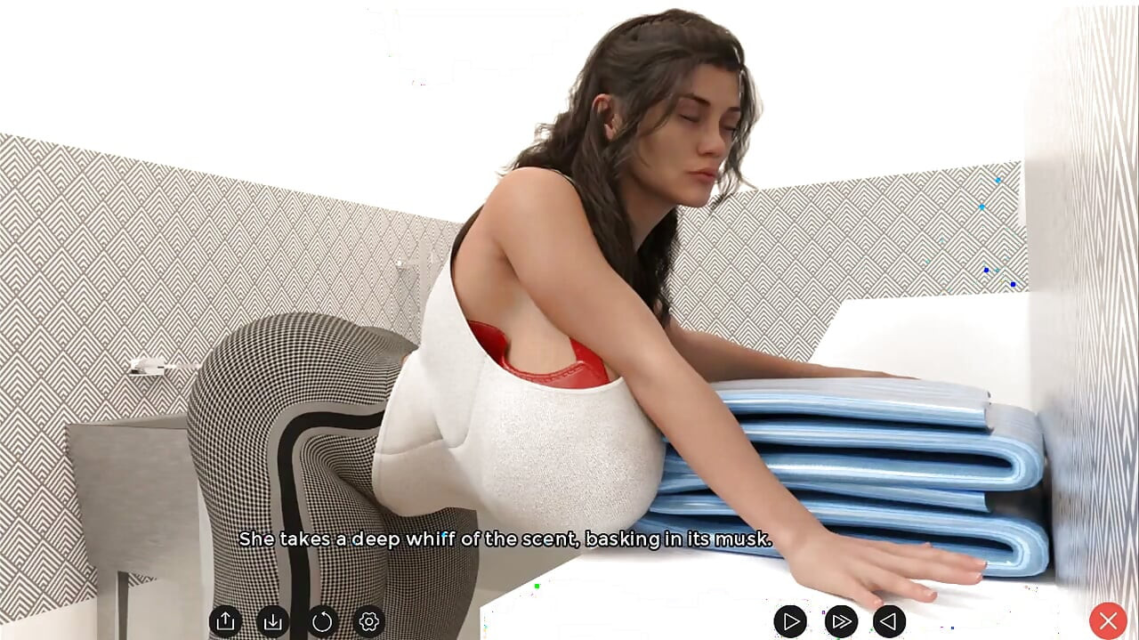 Heritage - Gameplay - Roleplay - Extreme Big Boobs MILF Masturbate Using Washing Machine