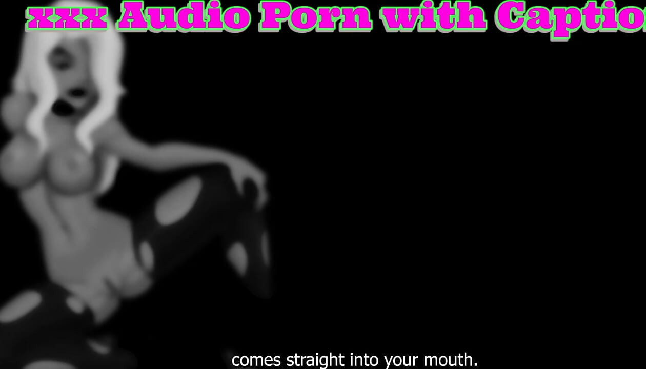 APENAS ÁUDIO - Pornô de áudio com legendas auto-chupando para iniciantes