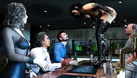 Kisah cuckold - saudara perempuan yang liar: anna & kakaknya mengubah bar menjadi taman bermain yang nakal