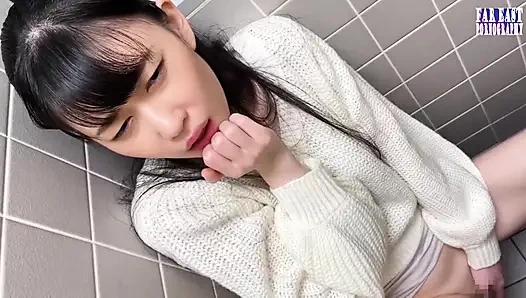 Delicate Gulp Bliss with a Tiny-curve Dark Haired Tease on a Sweet Oral Date Part.1