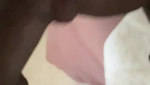 DSL Pink Lips Black 18 ur old Teen gives sloppy Head  To Hard BBC  Facefuck ebony  close up