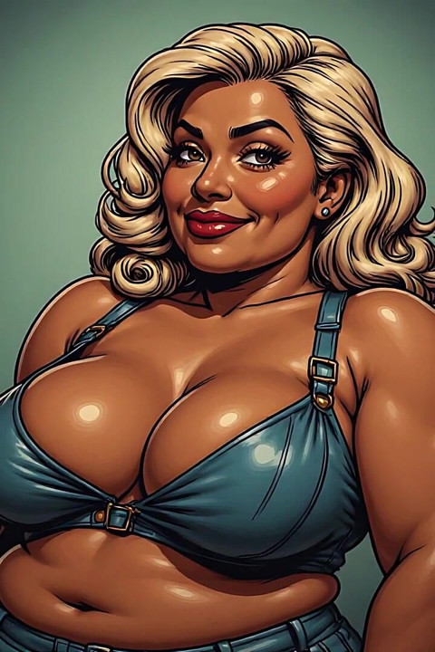 Big Tit BBW Art
