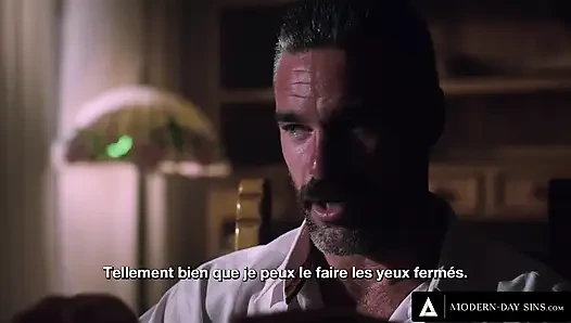 MODERN-DAY SINS - шаловливая Anny Aurora подкрался, чтобы отшпилить ее отчима большой подруги с французскими субтитрами