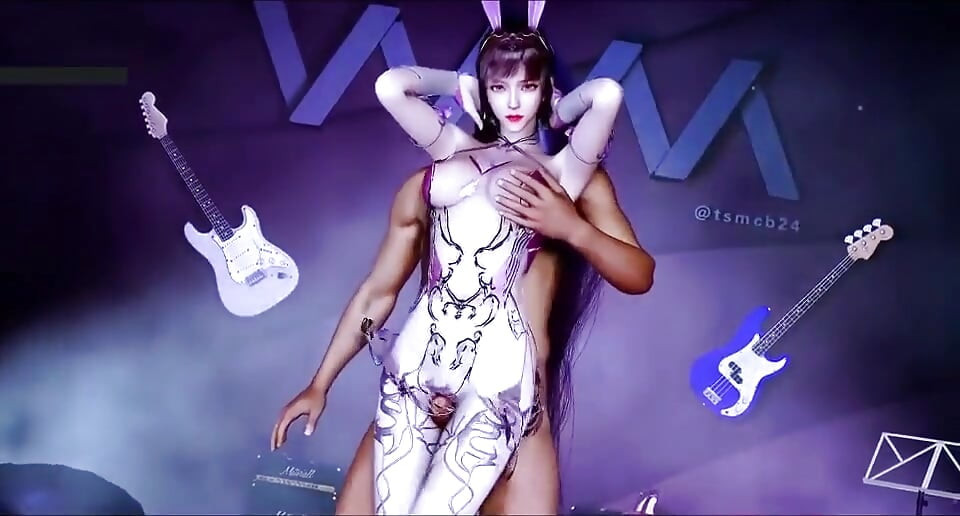 猩红色女神火焰：虚拟美女 - 3D 动画成人动漫