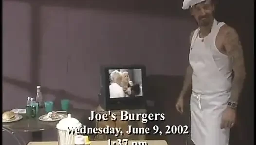 Big ass blonde bitch sucks and fucks chefs fat dick in the restaurant