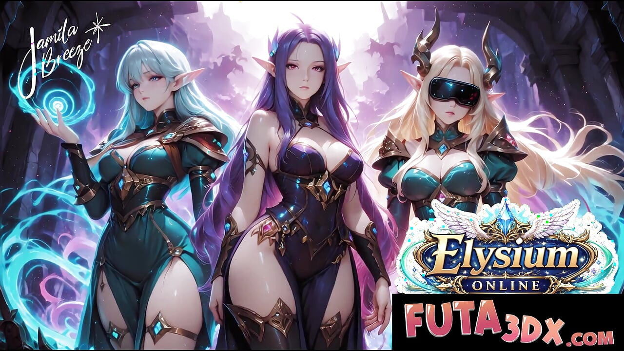 FUTA3DX - 扶她精靈寶貝大奶與泡泡屁股幻想