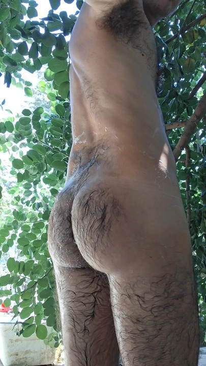 I wash my ass