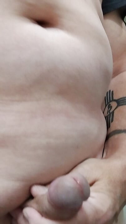 Jamie's tiny clitty grows today