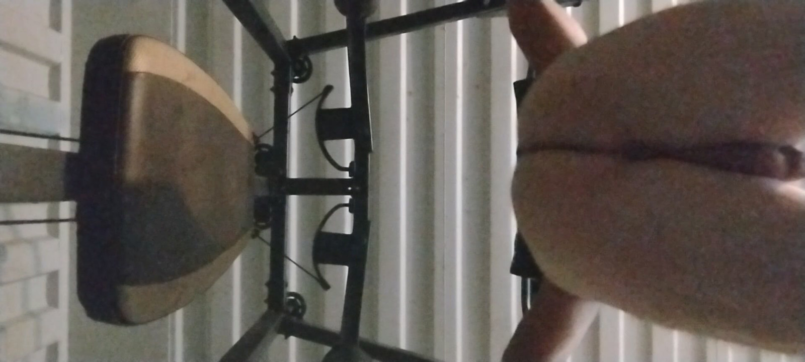 Butt plug squats