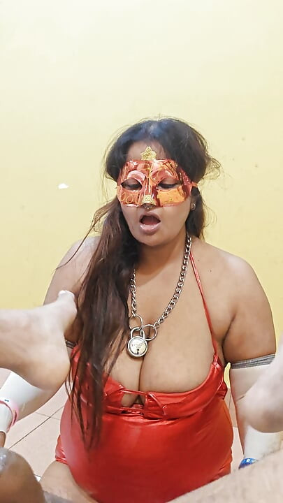 Big Ass Desi MILF Pet Slave Olivia used with foot lick, Face slap, Ass slap, Hairpulling wet Deepthroat Punishment Loud Moaning