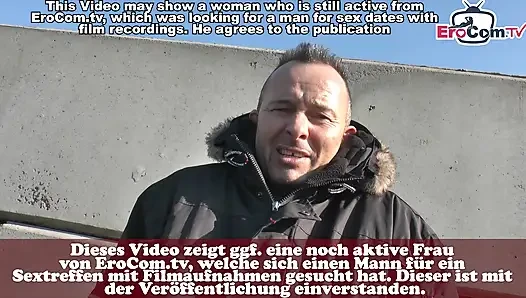 Deutsche Nachbarin auf der Straße getroffen und nach Sex gefragt